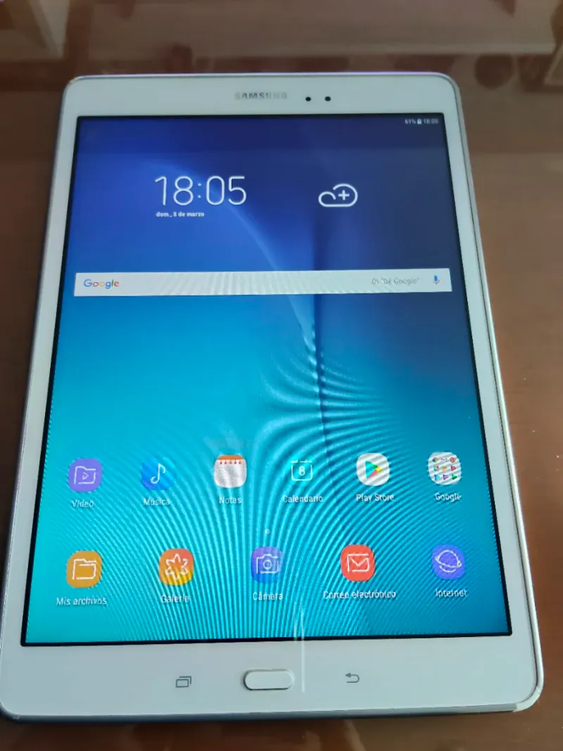 Tablet Samsung Tab A SM-T550 Blanca