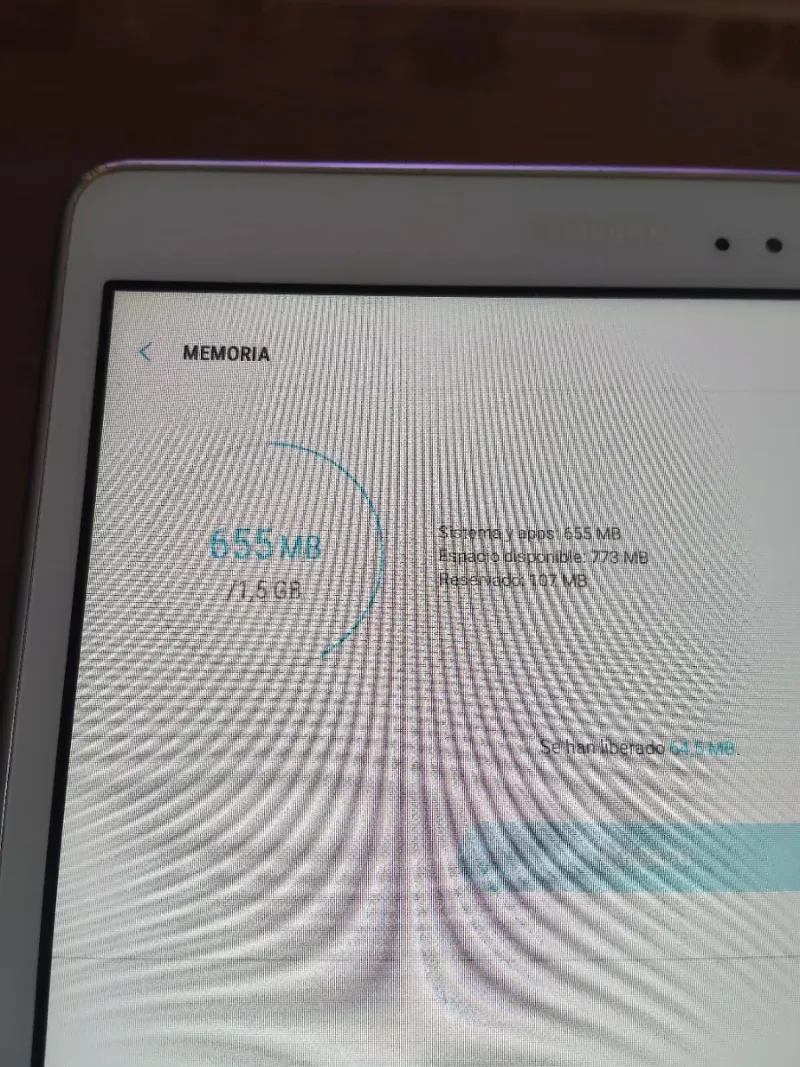Tablet Samsung Tab A SM-T550 Blanca afbeelding 6
