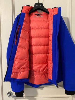 Giacca sci donna rh+ blu/arancione