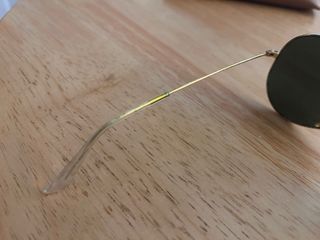 Gafas de Sol Ray-Ban Aviator Clásicas Doradas