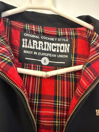 Chaqueta Estilo Harrington Talla S
