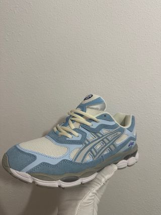 Asics Zapatillas Deportivas Azul y Blanco