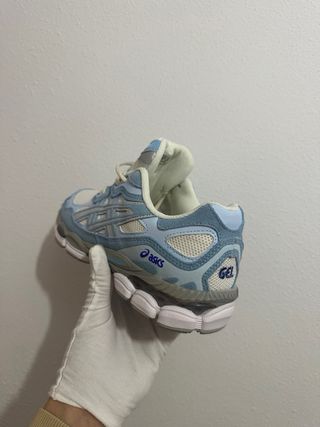 Asics Zapatillas Deportivas Azul y Blanco