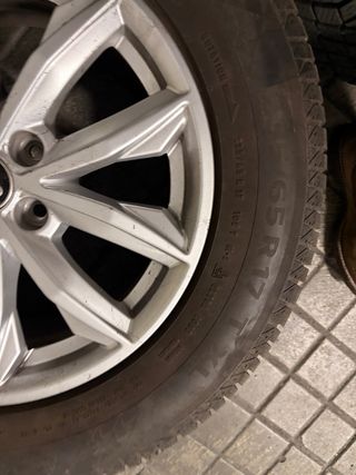 4 Llantas Originales Audi Q5 + neumáticos invierno