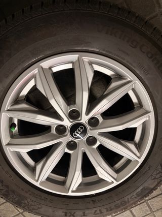 4 Llantas Originales Audi Q5 + neumáticos invierno