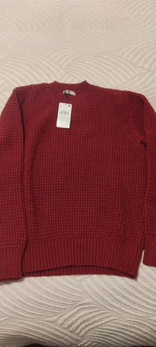 Jersey Mango Hombre Rojo Talla M