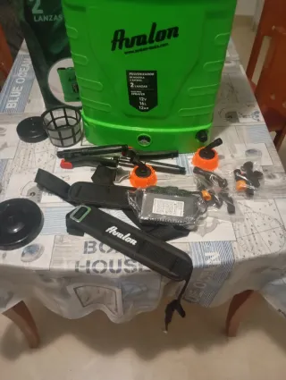 Pulverizador Mochila Avalon 16L, batería. SIN USAR