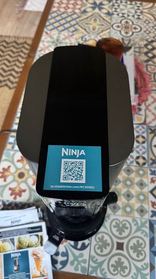 Heladera Ninja CREAMi NC300EU Negra/Plateada