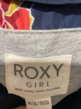 Abrigo Roxy Azul Marino Talla 14