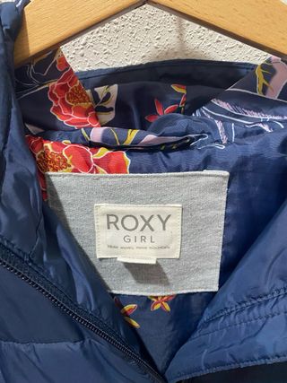 Abrigo Roxy Azul Marino Talla 14