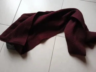 Sciarpa C&A bordeaux uomo