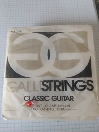 Cuerdas Guitarra Clásica Galli C-1 Nylon