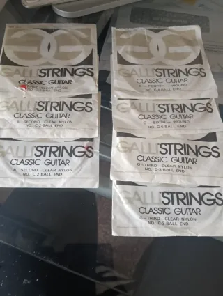 Cuerdas Guitarra Clásica Galli C-1 Nylon