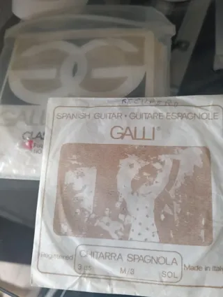 Cuerdas Guitarra Clásica Galli C-1 Nylon