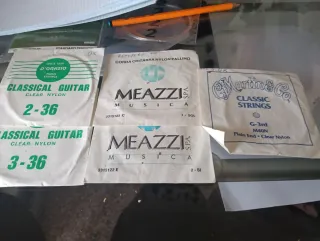 Cuerdas Guitarra Clásica Galli C-1 Nylon