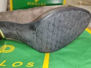 Zapatos Pitillos sin estrenar Marrón/Dorado