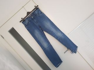 Jeans 12-13 anni cotone 100% delavee