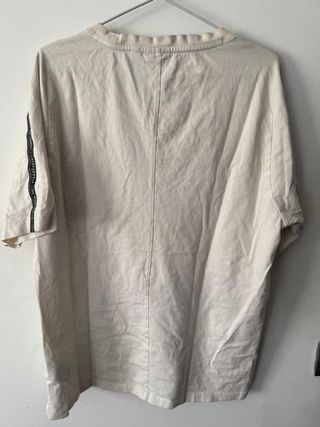 Camiseta Adidas 3 Stripes Beige