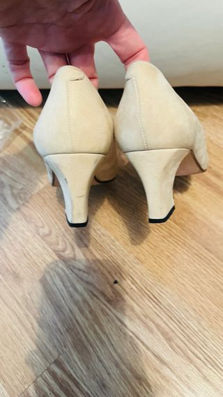 Zapatos Sacha London Ante Beige Talla 37