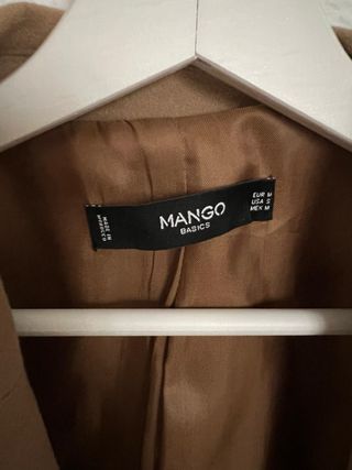 Blazer Mango Marrón