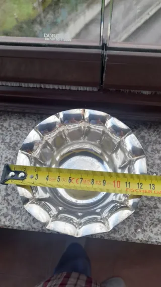 2 Cuencos Alpaca Antiguos