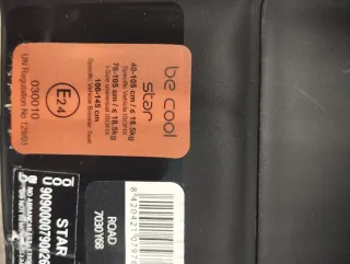 Silla de coche Be Cool doble sentido