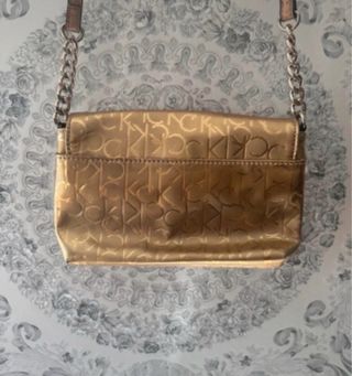 Bolso Calvin Klein Dorado