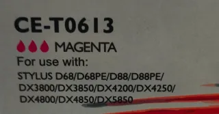 CARTUCHO TINTA EPSON.