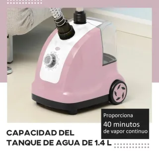 Plancha Vertical 1800W Rosa