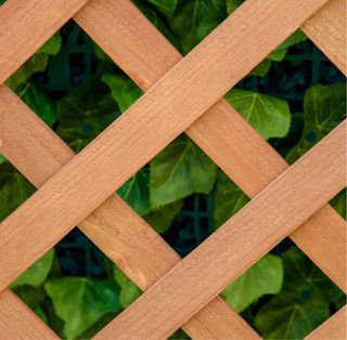 Macetero de madera con enrejado (NUEVO)