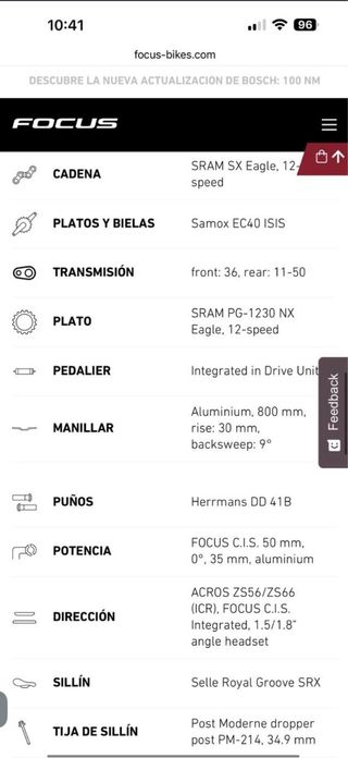Focus SAM 6.7 Rustorange