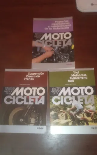 Libros Técnicos Motocicletas: El Motor y Prácticas