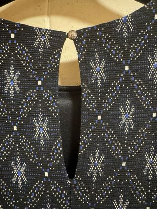 Vestido Trucco T. L Punto Estampado