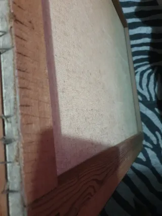 Cuadro antiguo reproducción mujer