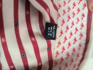 Camisa Rayas Rojas y Blancas