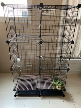 Jaula modular para mascotas