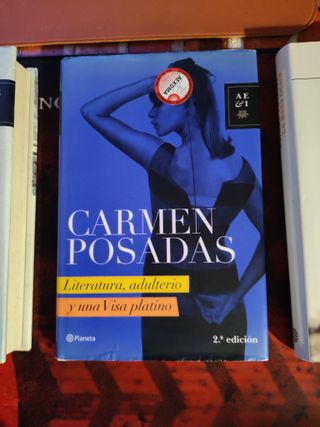 Carmen Posadas Libros x 3 Títulos Firma