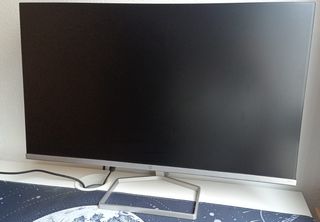 Conjunto Escritorio Home Office Blanco y Negro