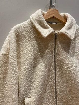 Chaqueta Zara Beige Talla S