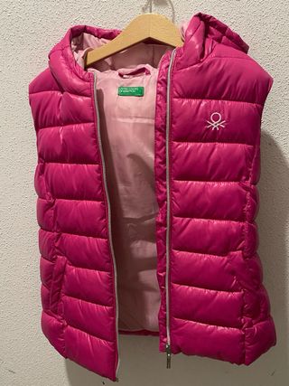 Chaleco United Colors of Benetton Fucsia