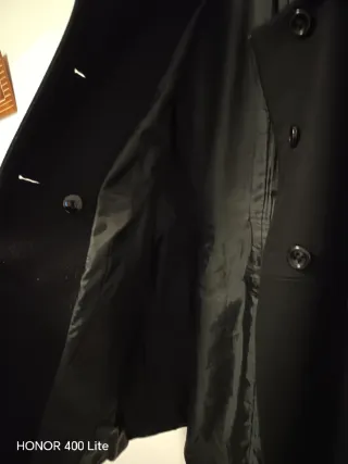 Abrigo negro Formula