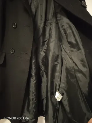 Abrigo negro Formula