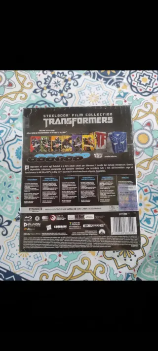 Transformers Steelbook 4K Ultra HD + Blu-Ray