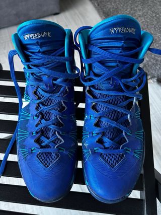 Nike Hyperdunk Baloncesto Azul Plata