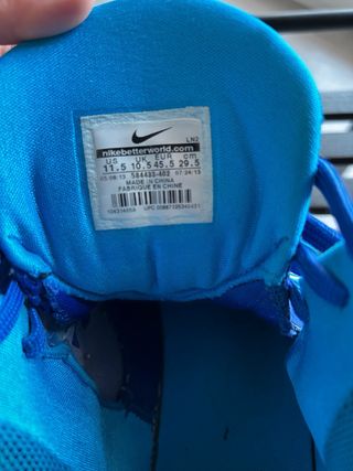 Nike Hyperdunk Baloncesto Azul Plata