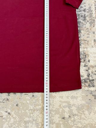 T-shirt Diesel bordeaux Taglia XL