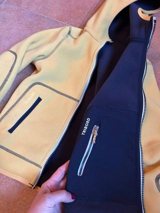 Chaqueta polar doble capa reversible T. 5-6