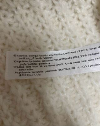 Chaqueta punto oversize