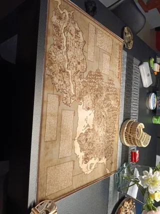 Póster Mapa Red Dead Redemption 70x50