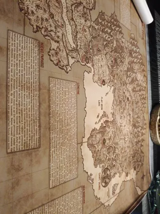 Póster Mapa Red Dead Redemption 70x50
